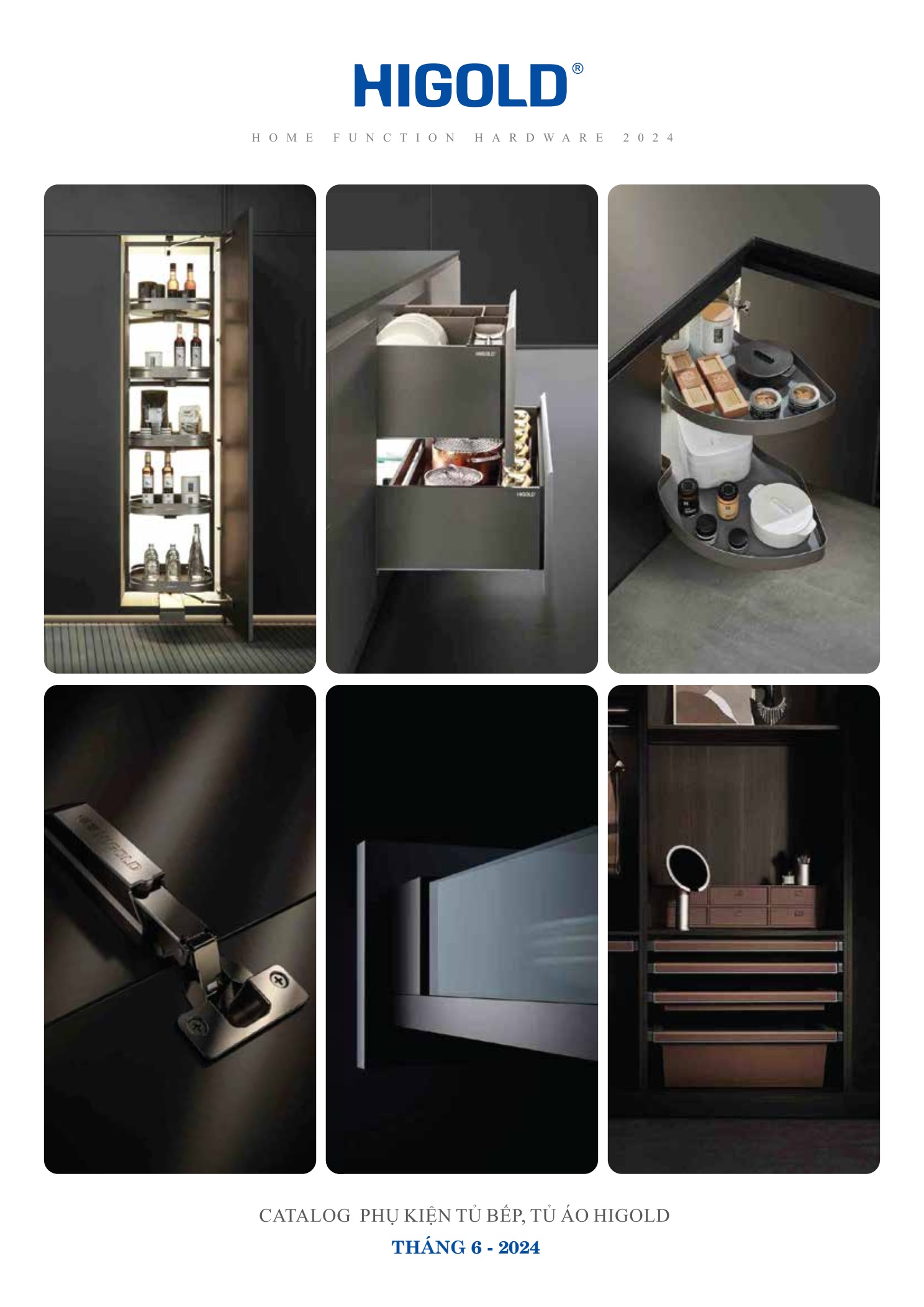 Phụ kiện tủ bếp HIGOLD Catalogue và Bảng giá mới nhất 2024