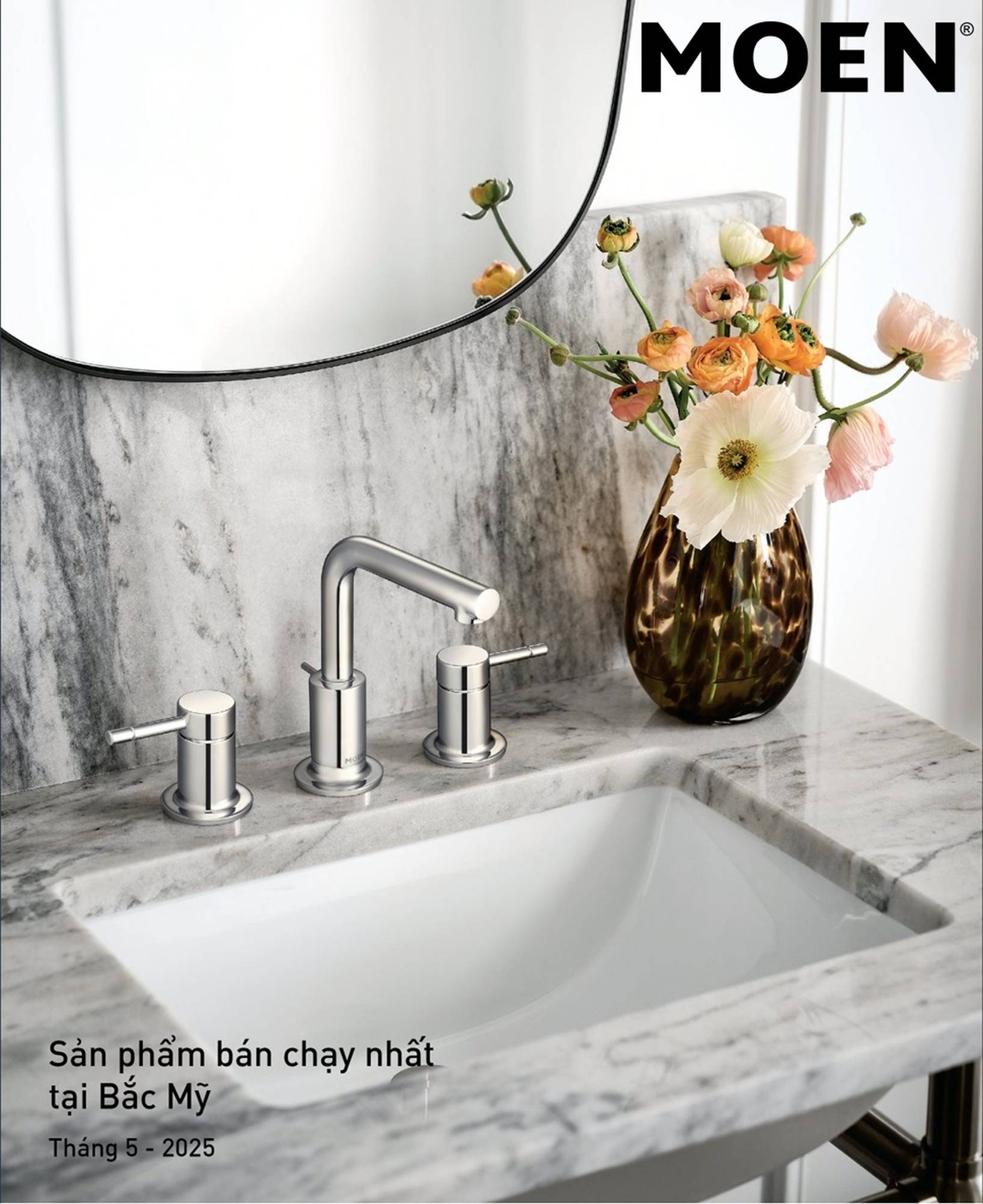 Thiết bị vệ sinh MOEN sản phẩm đến từ Mỹ