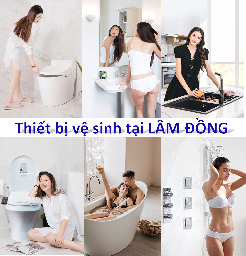 Địa chỉ bán Thiết bị vệ sinh tại Lâm Đồng, Đà Lạt, Bảo Lộc và các vùng lân cận
