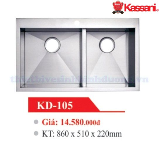 chau-rua-chen-inox-duc-kassani-kd-105