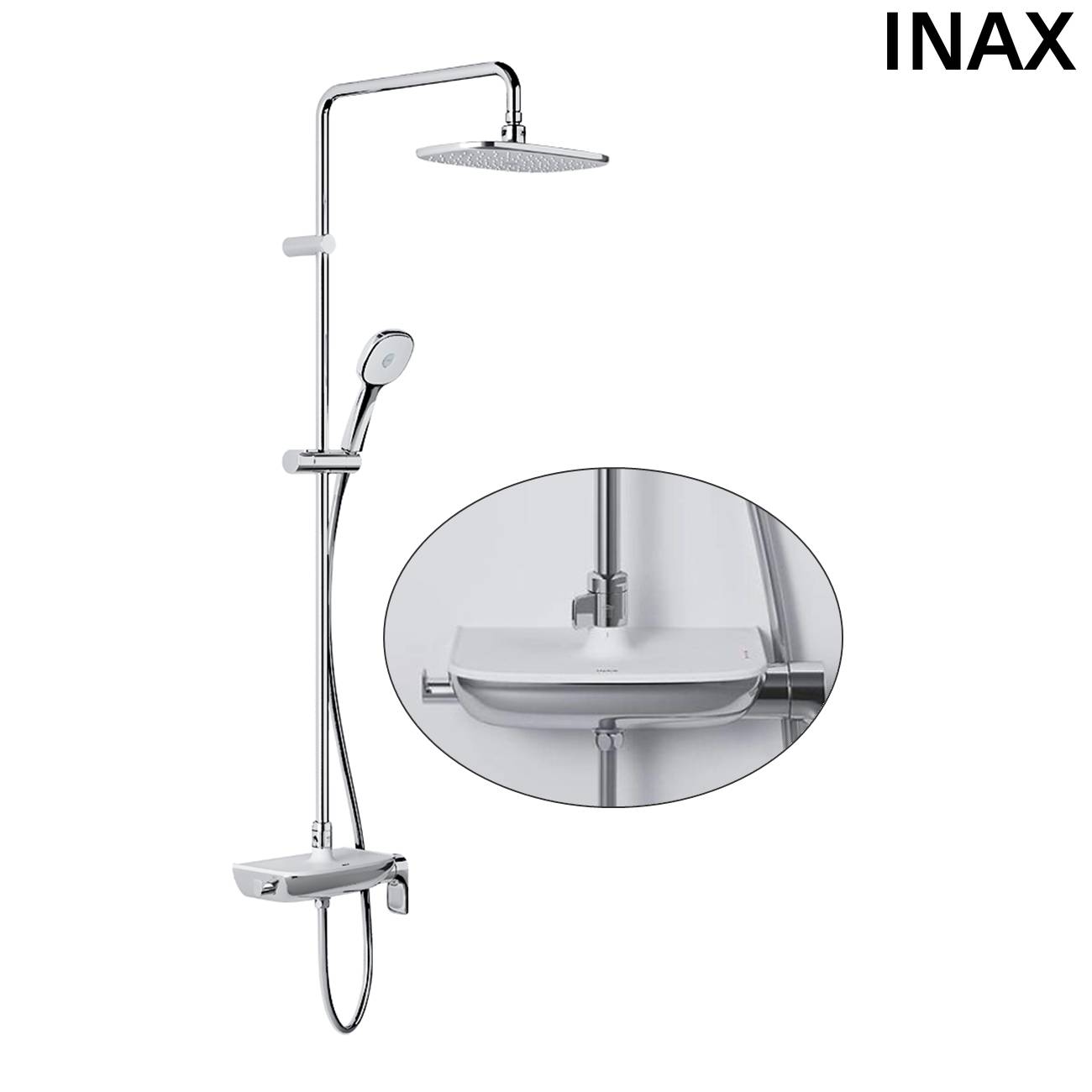 Sen tắm Inax BFV-615S-8C, Inax, thiết bị vệ sinh Inax, Inax Bình Dương, Inax  Hồ Chí Minh, CỬa hàng Inax, Đại lý Inax, Inax VIỆT Nam, Lixil, Nhà phân  phối, nhà cung