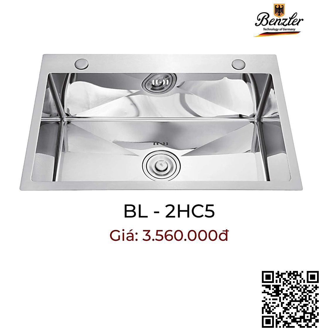 chau-rua-chen-inox-benzler-bl-2hc5