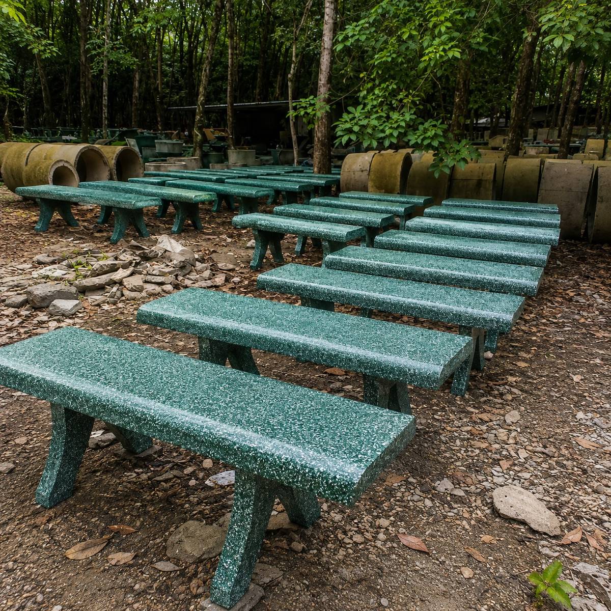 ban-ghe-da-san-vuon-truong-hoc-benh-vien-cong-vien-tai-binh-duong