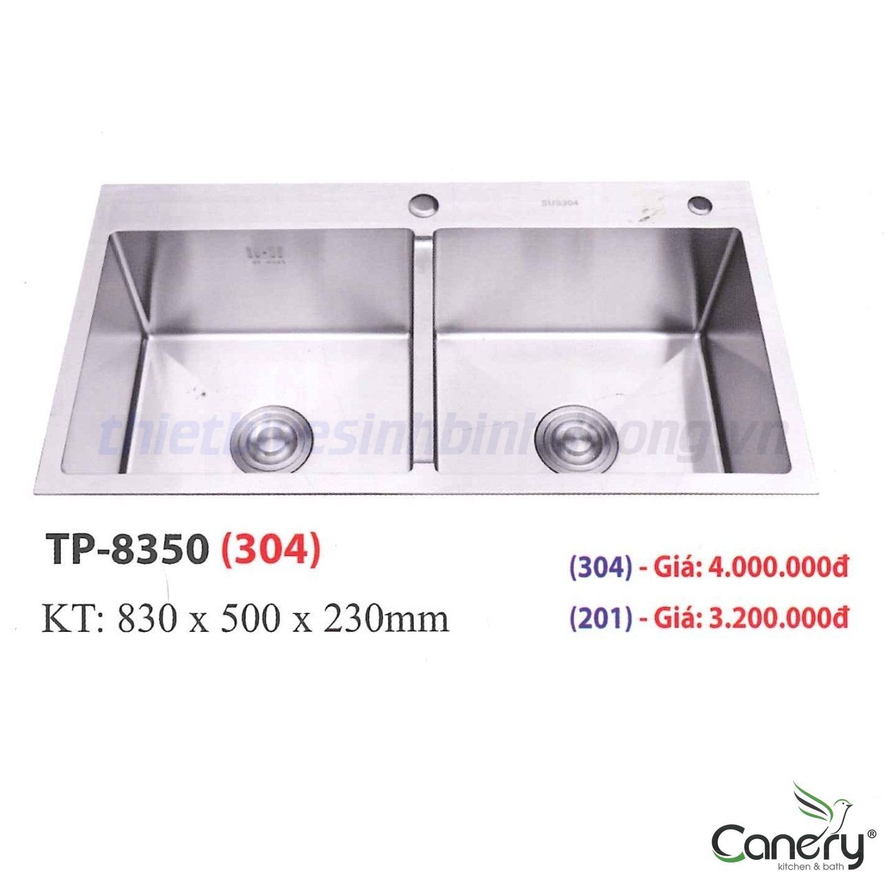 chau-rua-chen-inox-canary-tp-8350