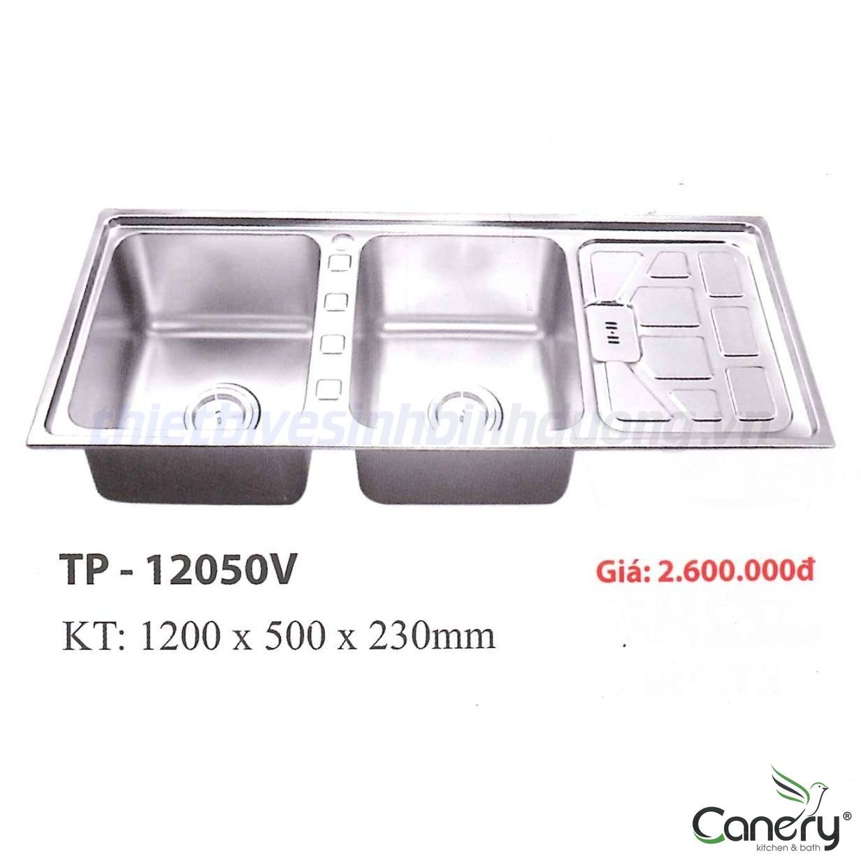 chau-rua-chen-inox-canary-tp-12050v