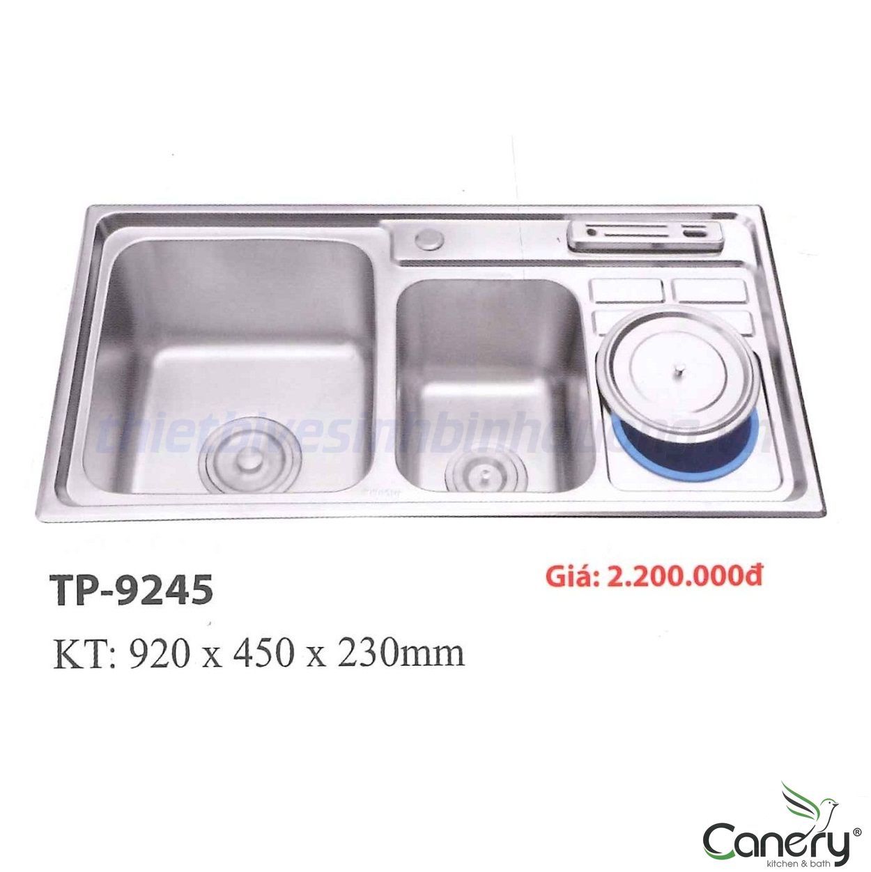 chau-rua-chen-inox-canary-tp-9245