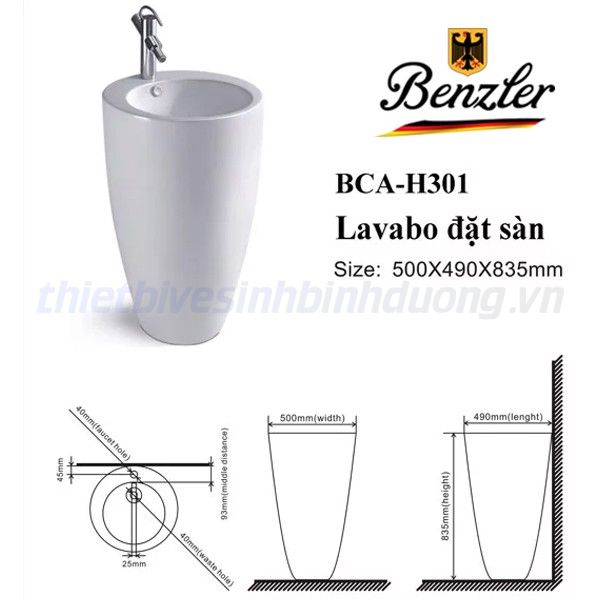 Lavabo Benzler BCA-H301
