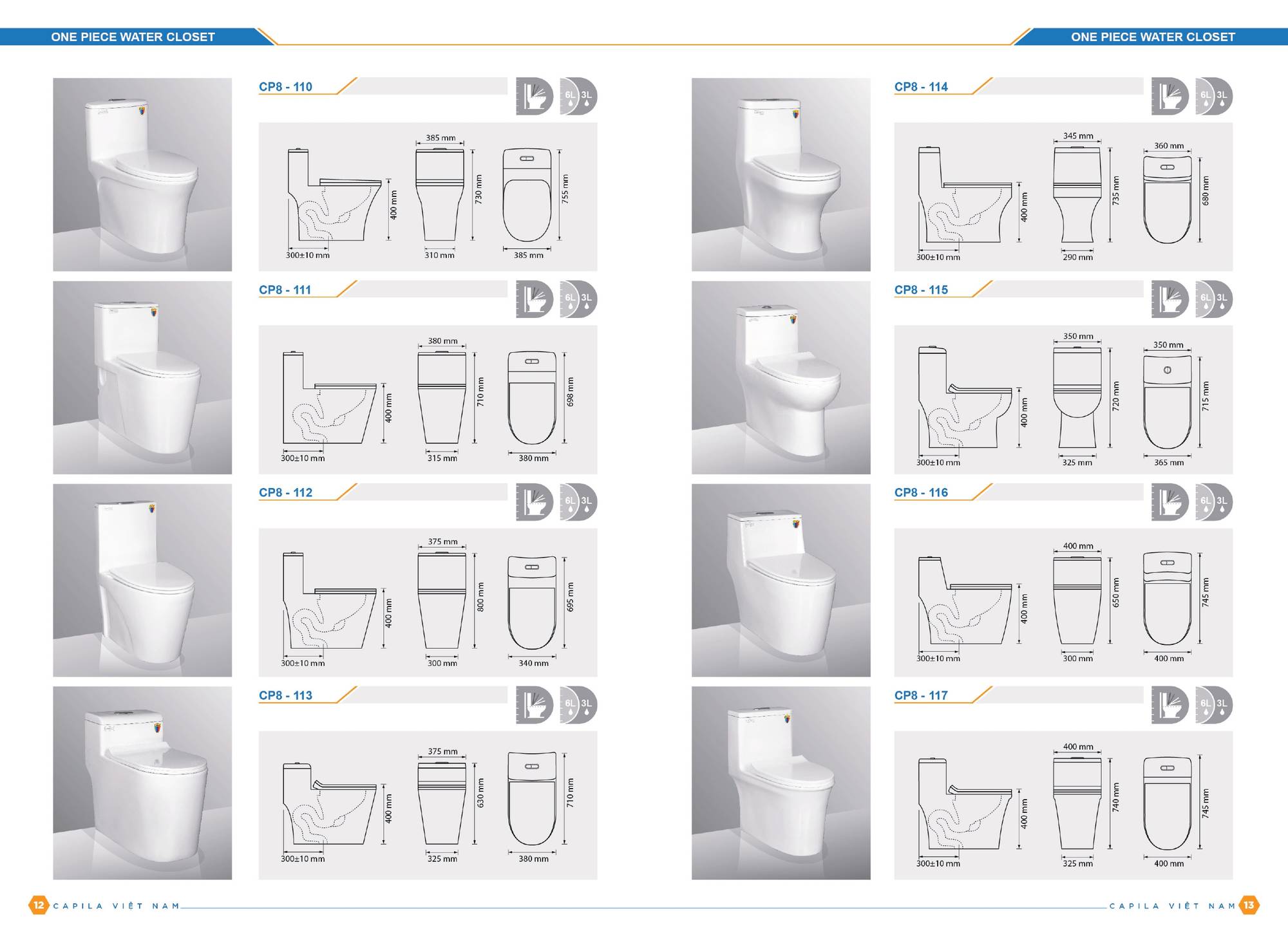 Capila, Thiết bị vệ sinh Capila, Bồn cầu, lavabo, sen vòi, sứ Capila ...